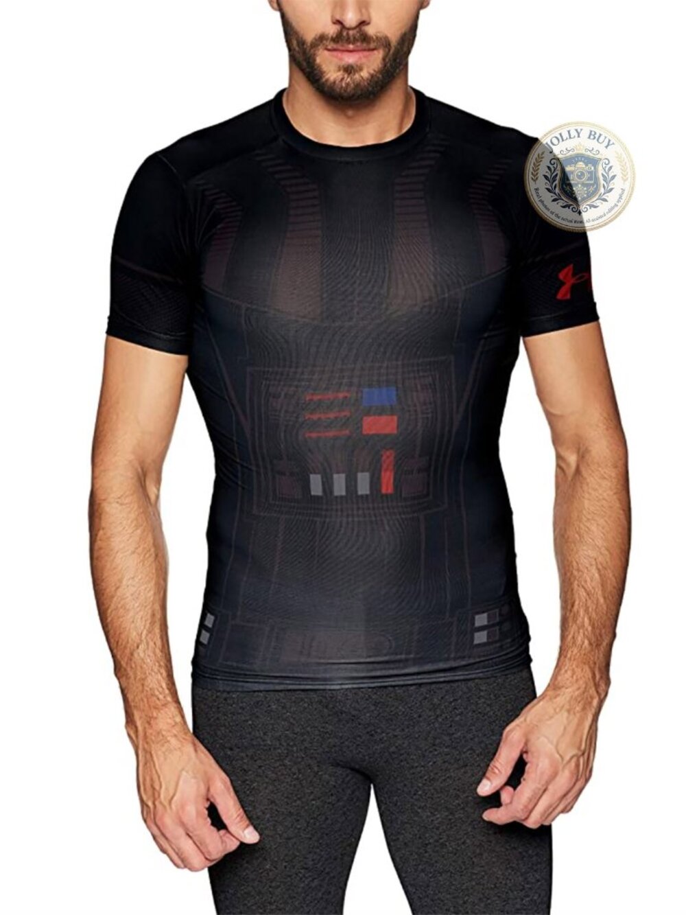 Under Armour Men's Compression T-Shirt Star Wars Galactic Villain Edition Size L